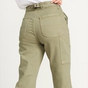 Old Navy Extra High-Rise Curvy Straight Leg Jeans - Secret Smooth Pockets - sage